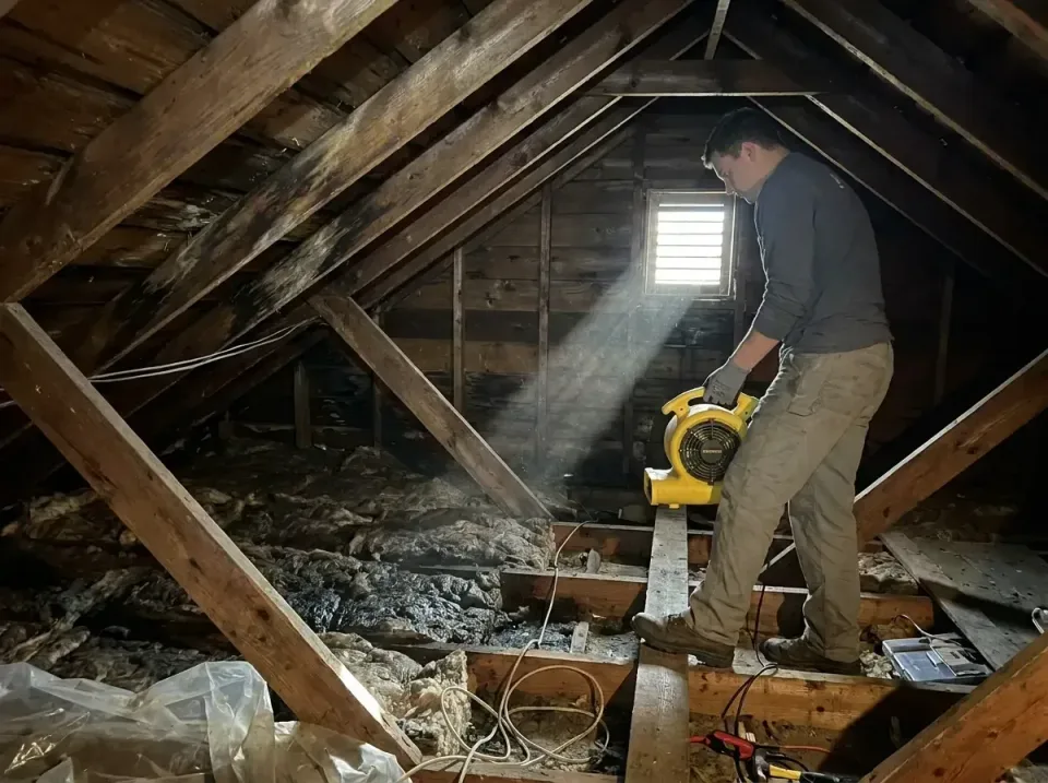attic-water-damage-drying-proc-007 — frequently asked questions, Emergency Water Extraction & 24/7 Flood Response in New Bos…